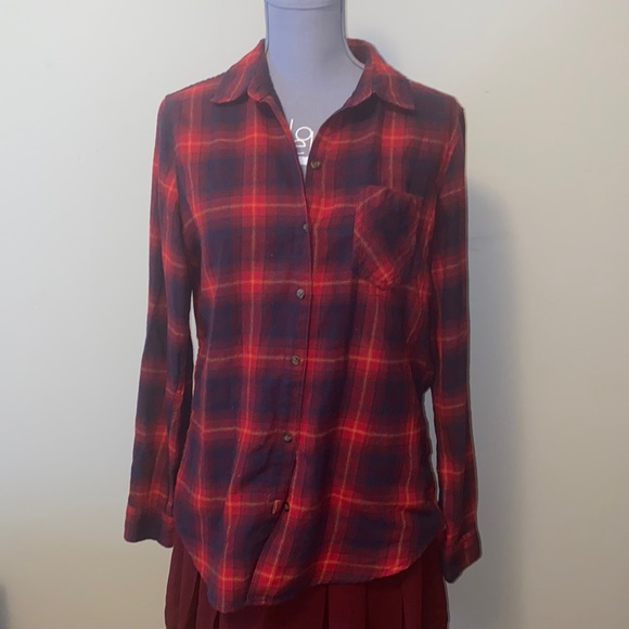 ❤️NWOT Field & Stream flannel plaid shirt size medium❤️ - Picture 4 of 9